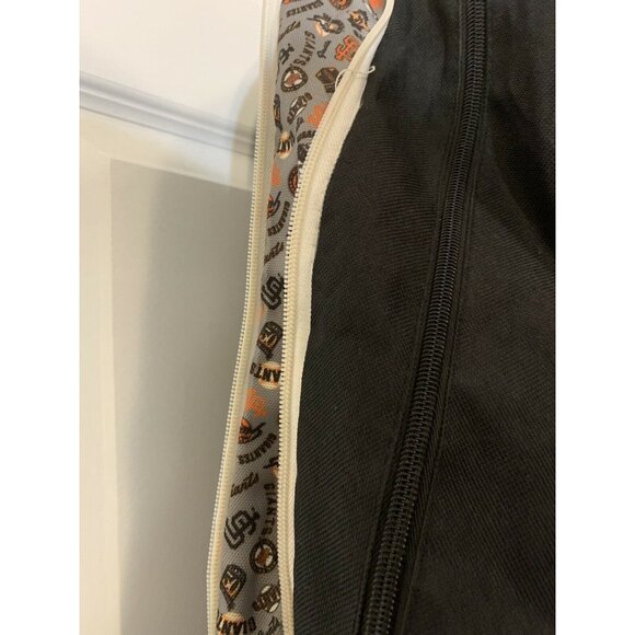 San Francisco Giants 60th Anniversary Backpack See's Candies Black Grey Orange - Picture 7 of 9